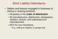 Strict liability accident claims Understanding, Proving, and Defending